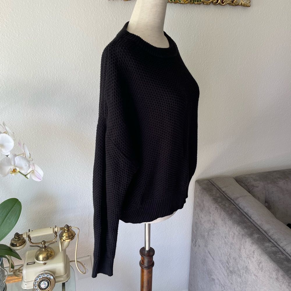 MNG basic black sweater - Picture 2 of 5